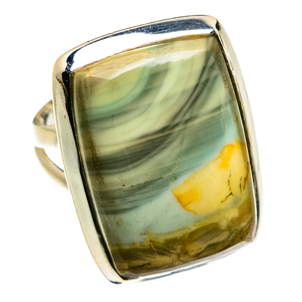Willow Creek Jasper Rings handcrafted by Anasilvercos - RING79722