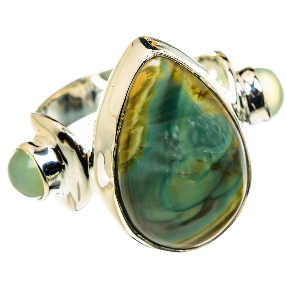 Willow Creek Jasper Rings handcrafted by Anasilvercos - RING79752