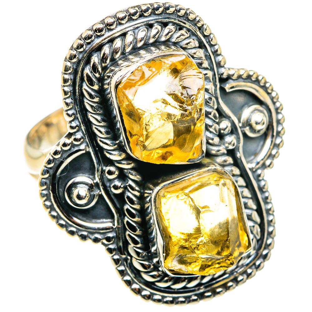 Citrine Rings handcrafted by Anasilvercos - RING79760