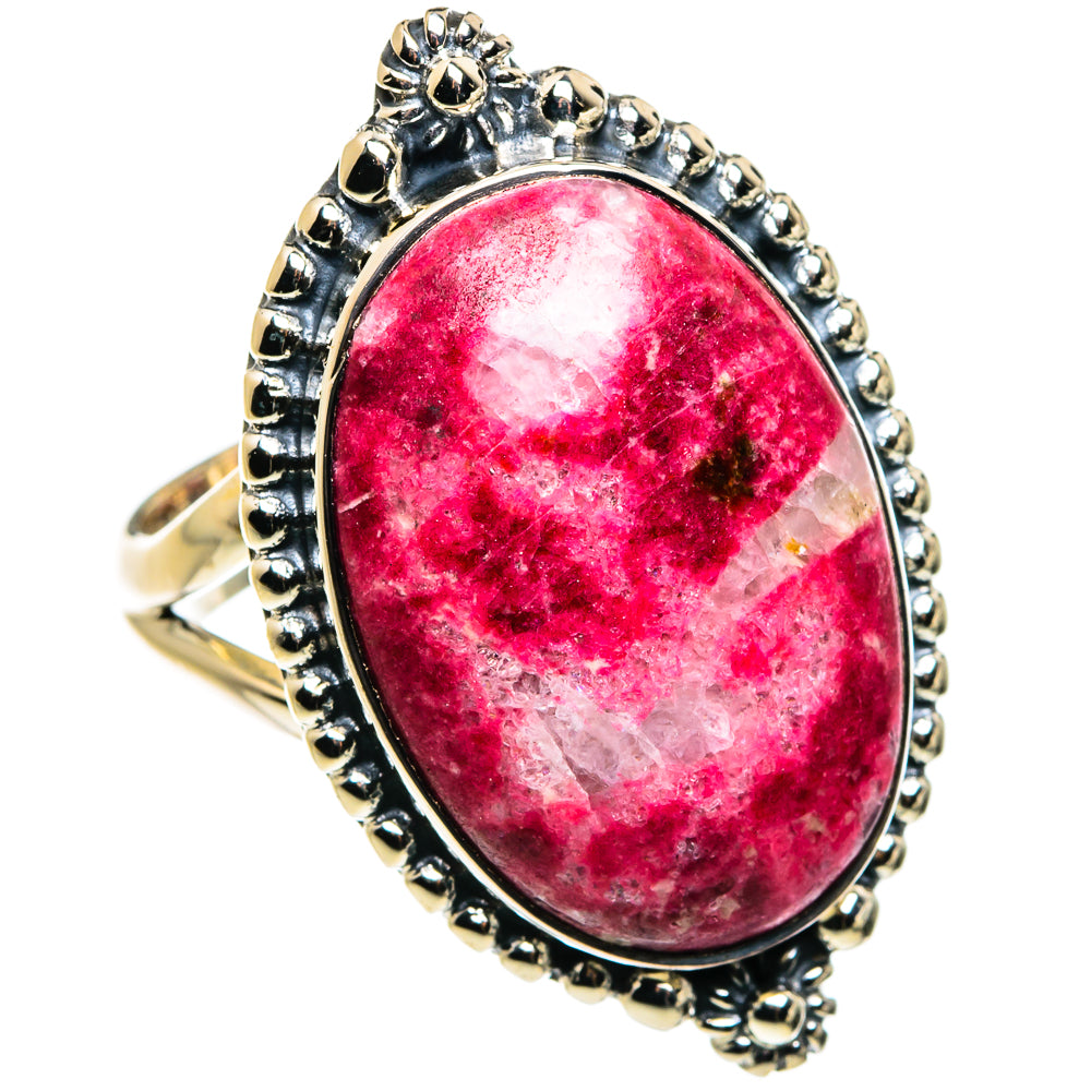 Thulite Rings handcrafted by Anasilvercos - RING79763
