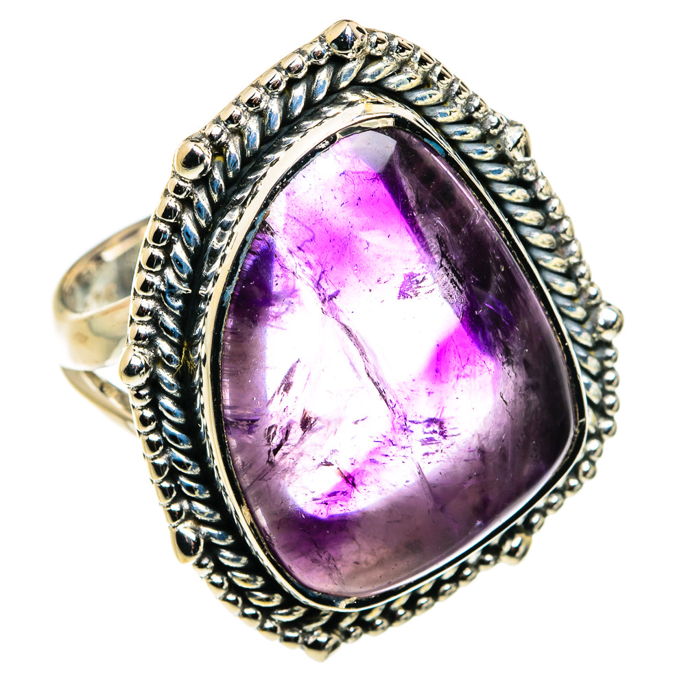 Amethyst Rings handcrafted by Anasilvercos - RING79767