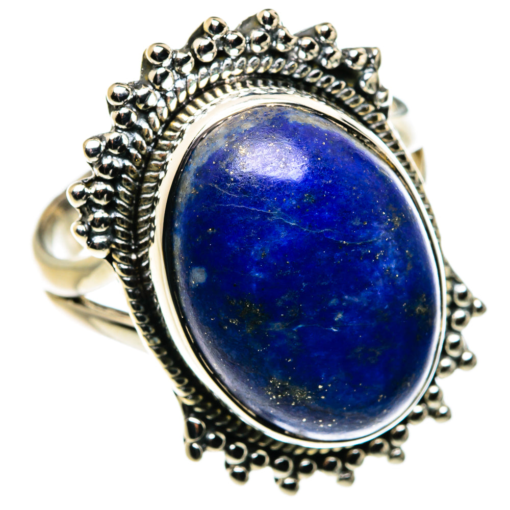 Lapis Lazuli Rings handcrafted by Anasilvercos - RING79781