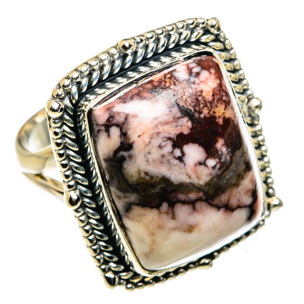 Wild Horse Jasper Rings handcrafted by Anasilvercos - RING79792