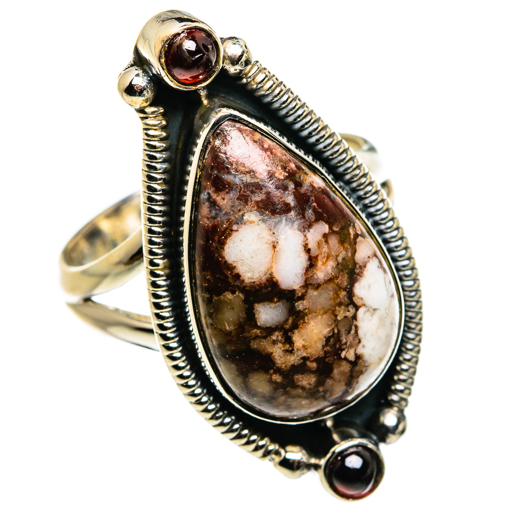 Red Jasper Rings handcrafted by Anasilvercos - RING79793
