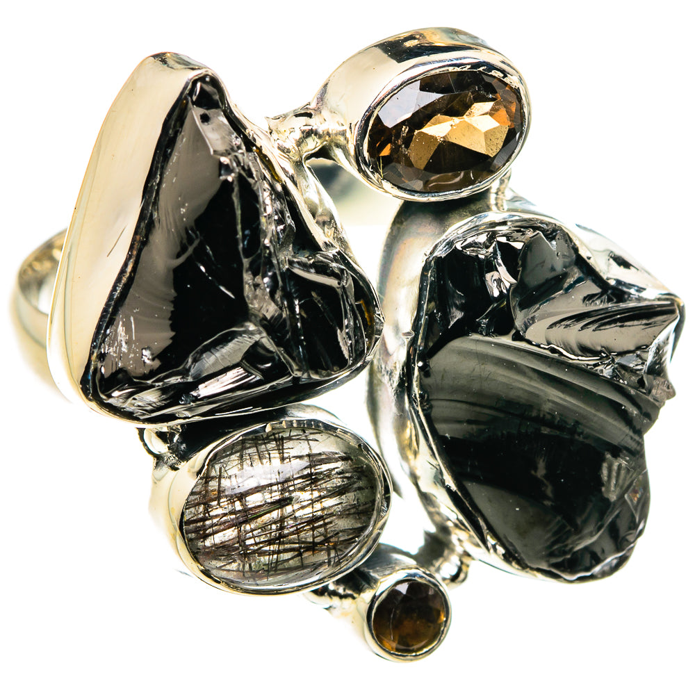 Shungite Rings handcrafted by Anasilvercos - RING79803