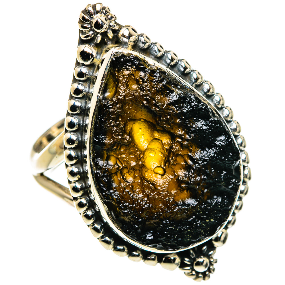 Tektite Rings handcrafted by Anasilvercos - RING79805