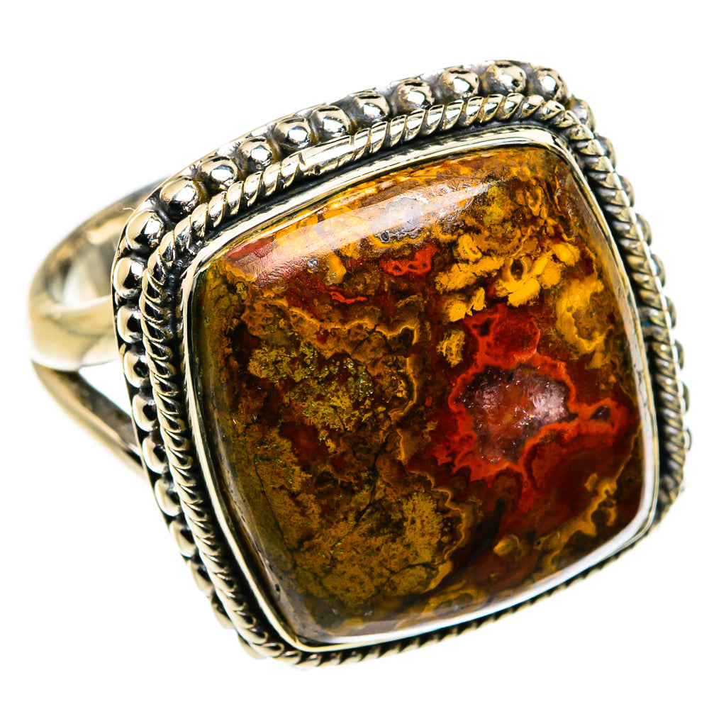 Moroccan Agate Rings handcrafted by Anasilvercos - RING79826