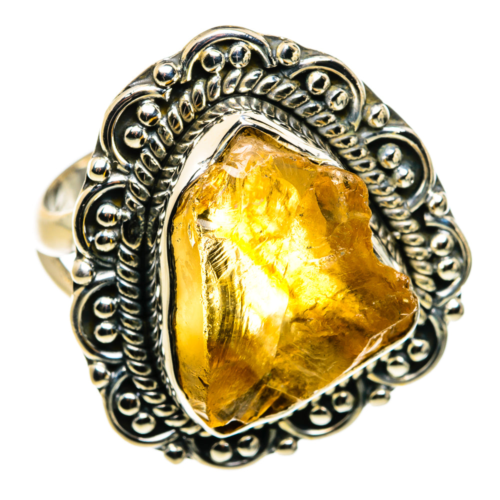 Citrine Rings handcrafted by Anasilvercos - RING79829