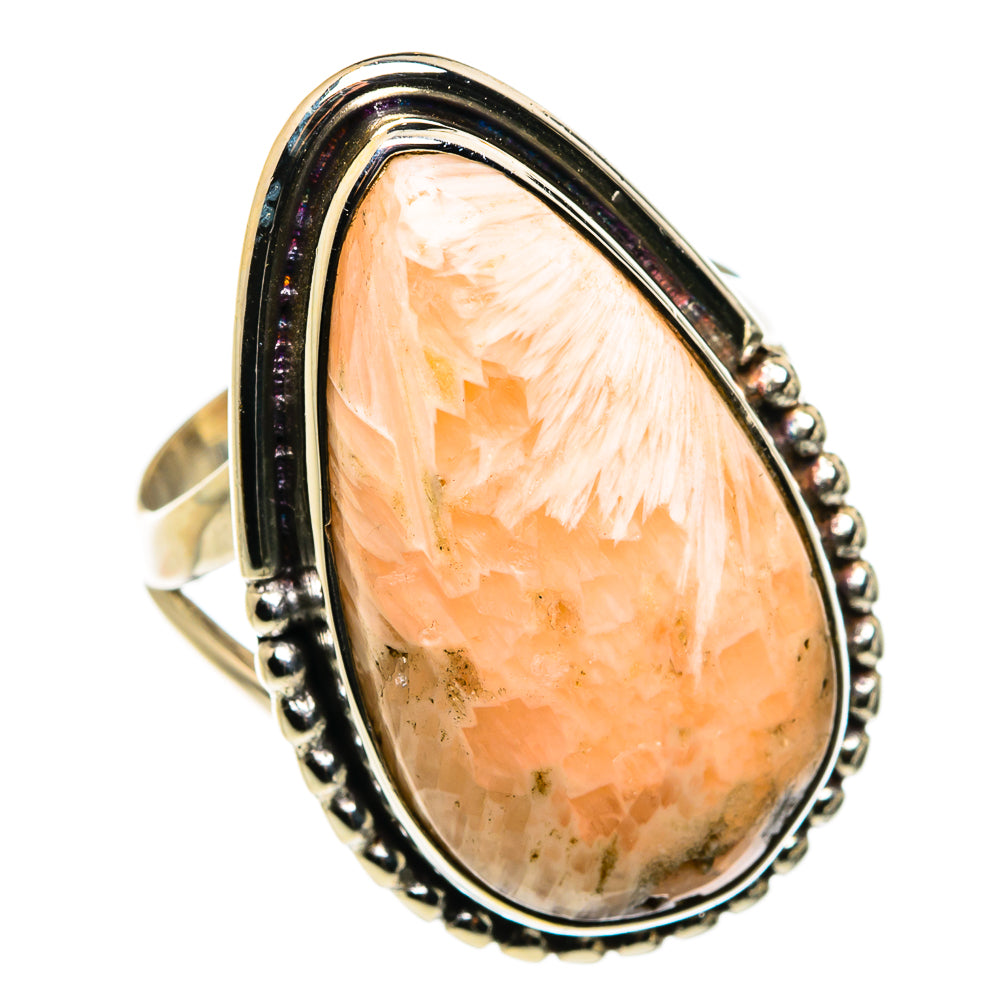 Scolecite Rings handcrafted by Anasilvercos - RING79830