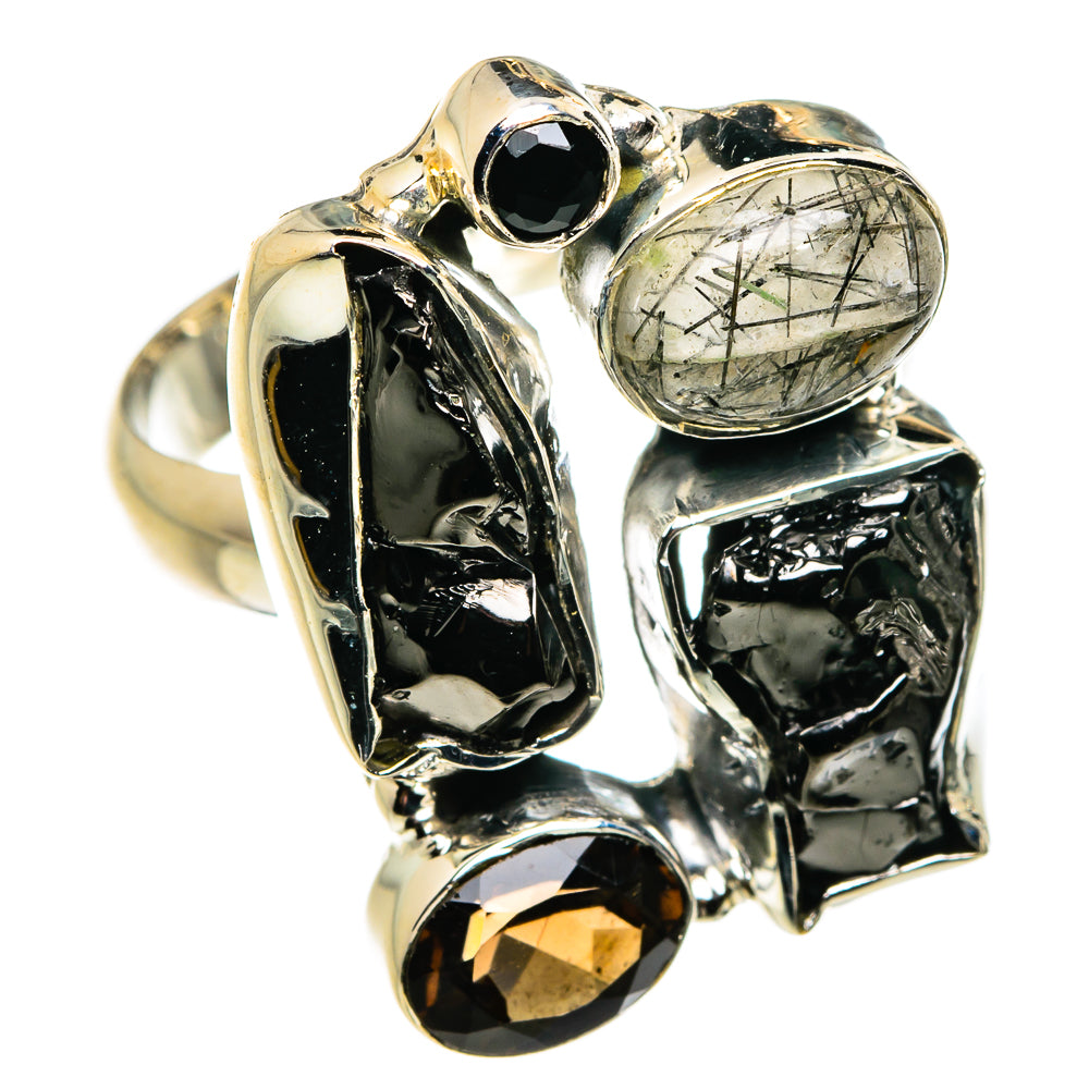 Shungite Rings handcrafted by Anasilvercos - RING79840