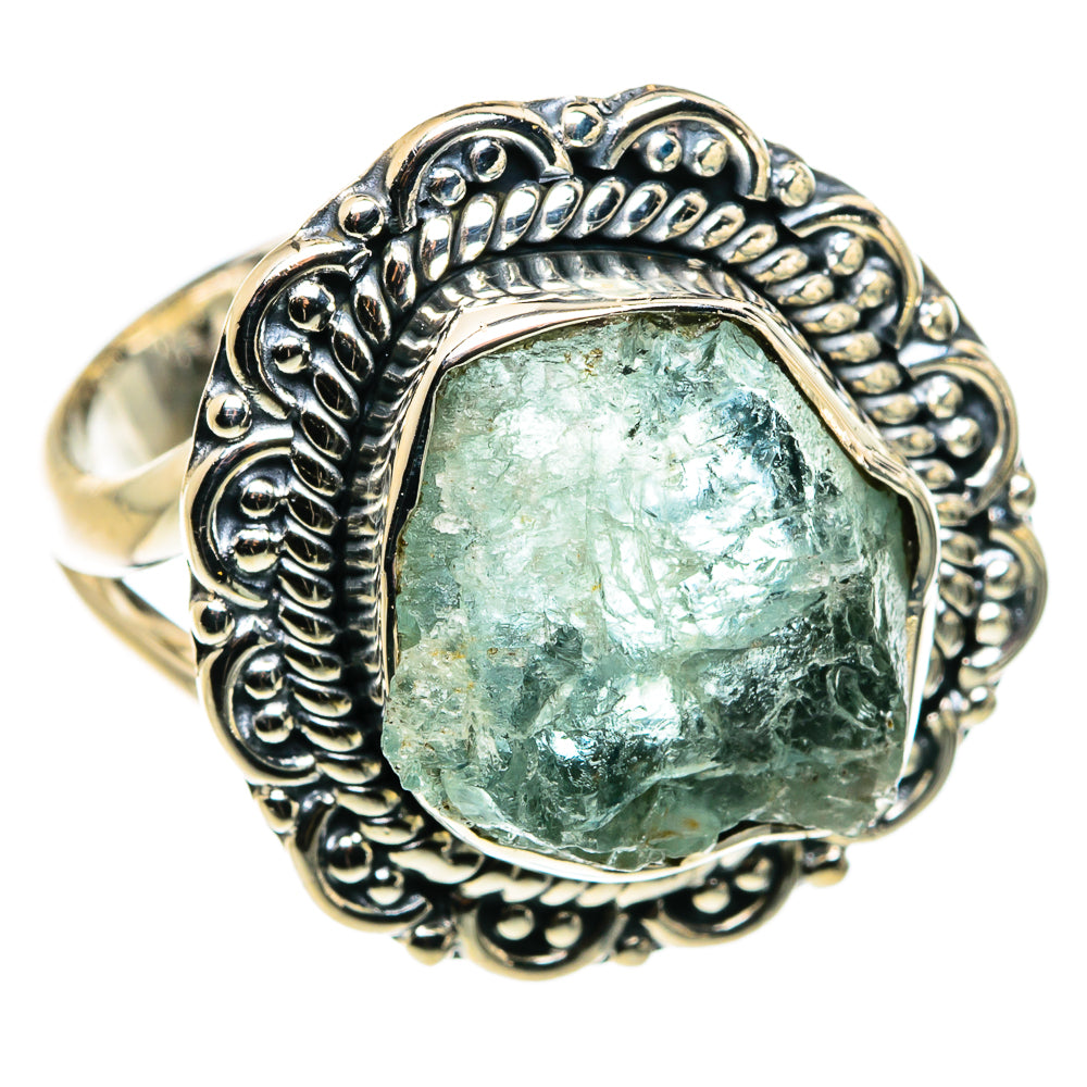 Aquamarine Rings handcrafted by Anasilvercos - RING79853