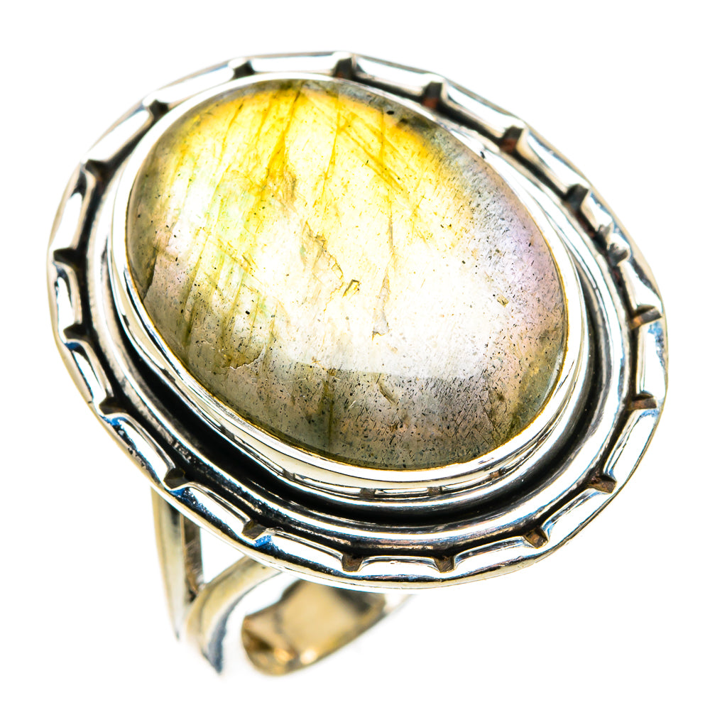Labradorite Rings handcrafted by Anasilvercos - RING79856