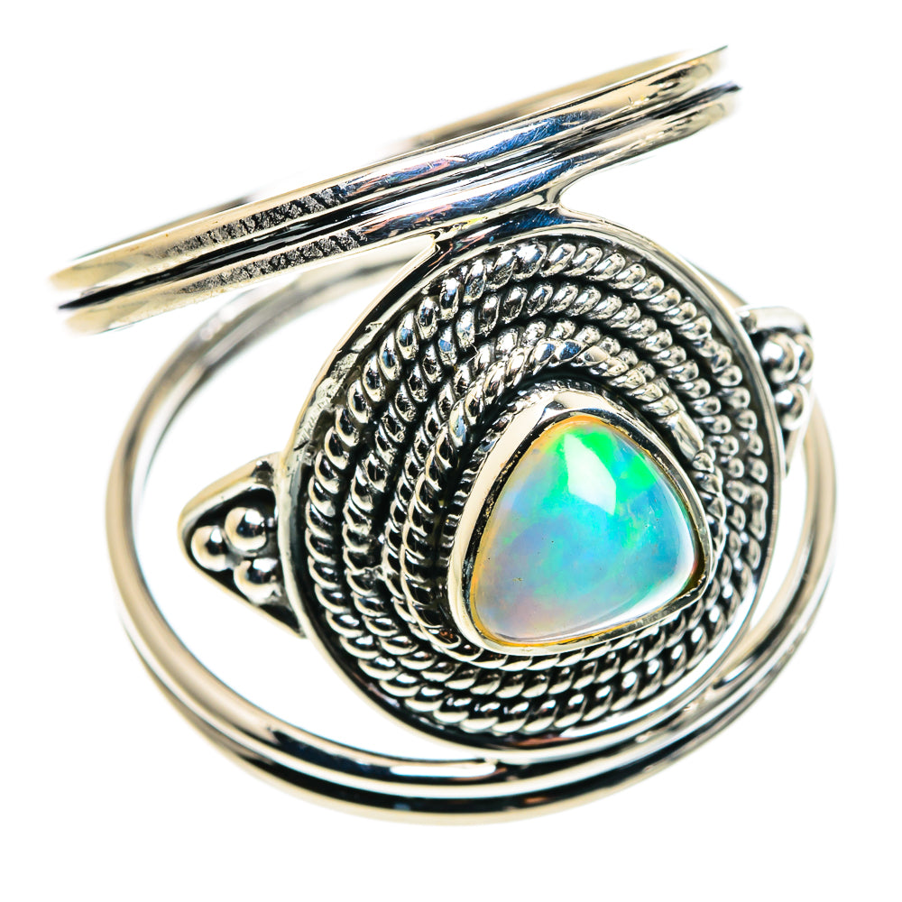 Ethiopian Opal Rings handcrafted by Anasilvercos - RING79879