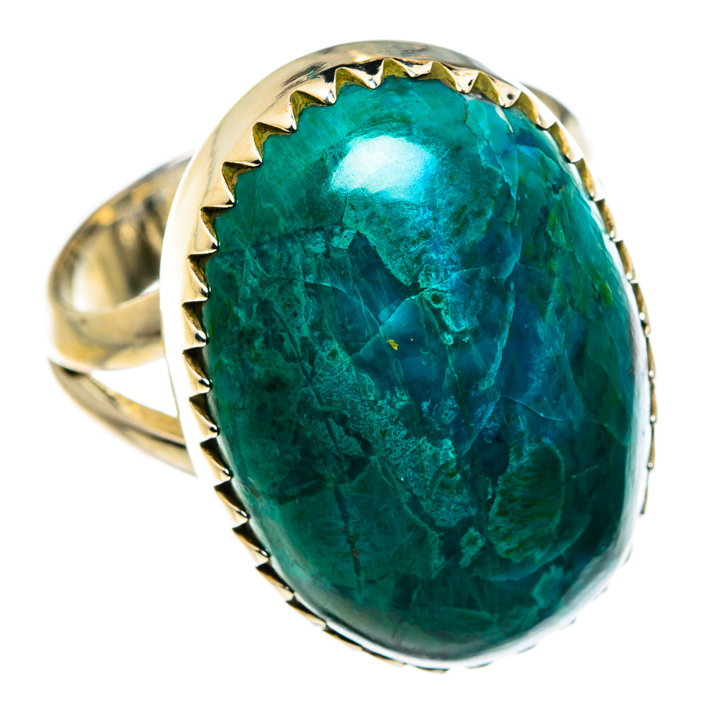 Chrysocolla Rings handcrafted by Anasilvercos - RING79884