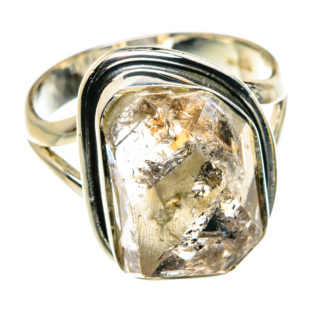 Herkimer Diamond Rings handcrafted by Anasilvercos - RING79907