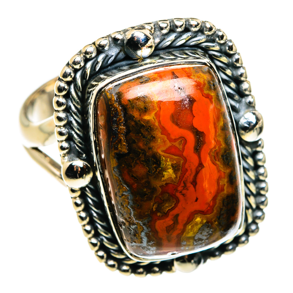Moroccan Agate Rings handcrafted by Anasilvercos - RING79920