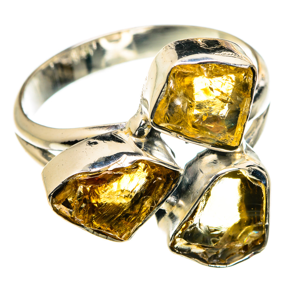 Herkimer Diamond Rings handcrafted by Anasilvercos - RING79922