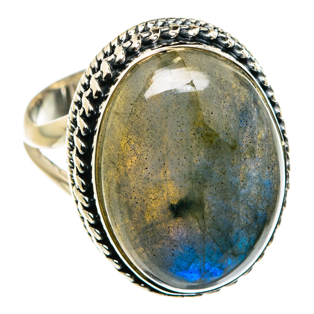 Labradorite Rings handcrafted by Anasilvercos - RING79925