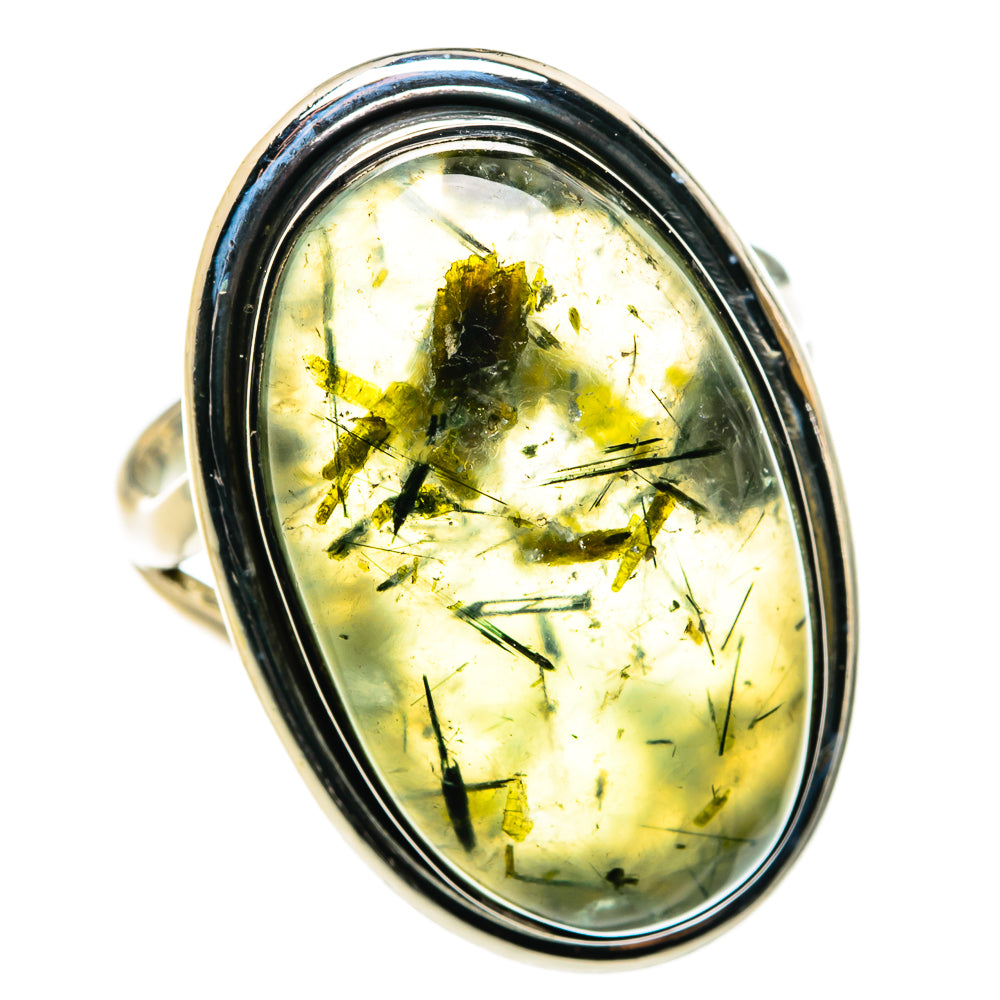 Prehnite Rings handcrafted by Anasilvercos - RING79935
