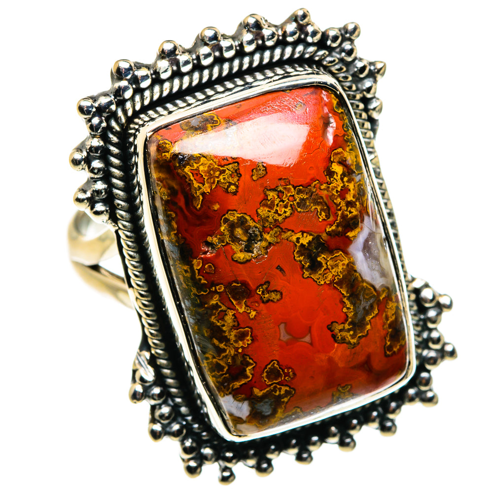 Moroccan Agate Rings handcrafted by Anasilvercos - RING79939