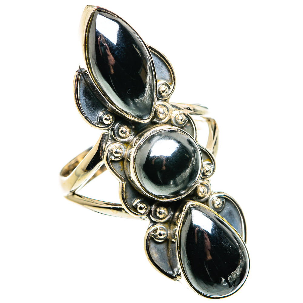 Hematite Rings handcrafted by Anasilvercos - RING79960