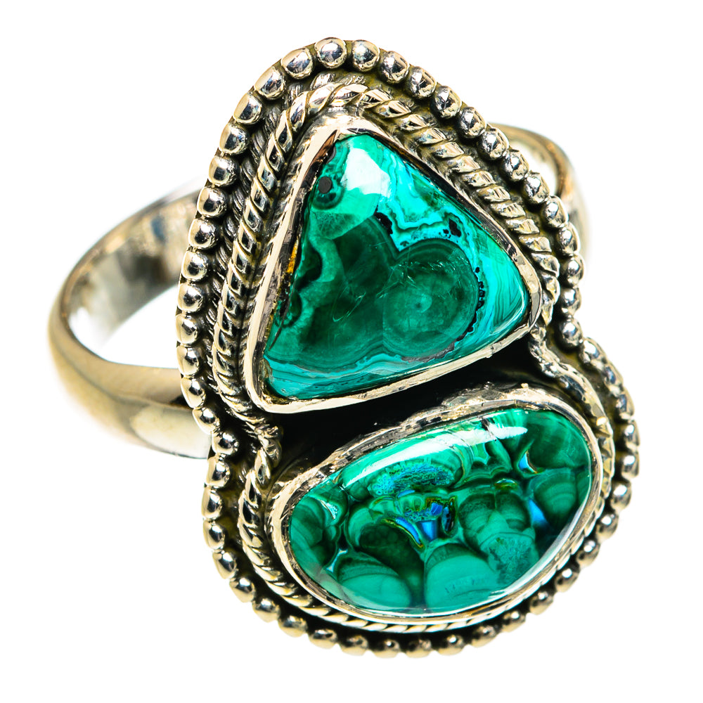 Chrysocolla Rings handcrafted by Anasilvercos - RING79983