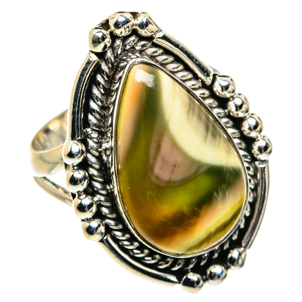 Willow Creek Jasper Rings handcrafted by Anasilvercos - RING79986