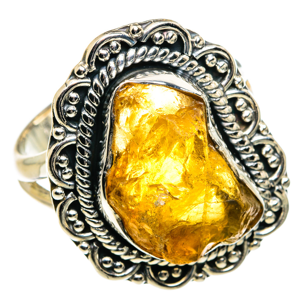 Citrine Rings handcrafted by Anasilvercos - RING79988