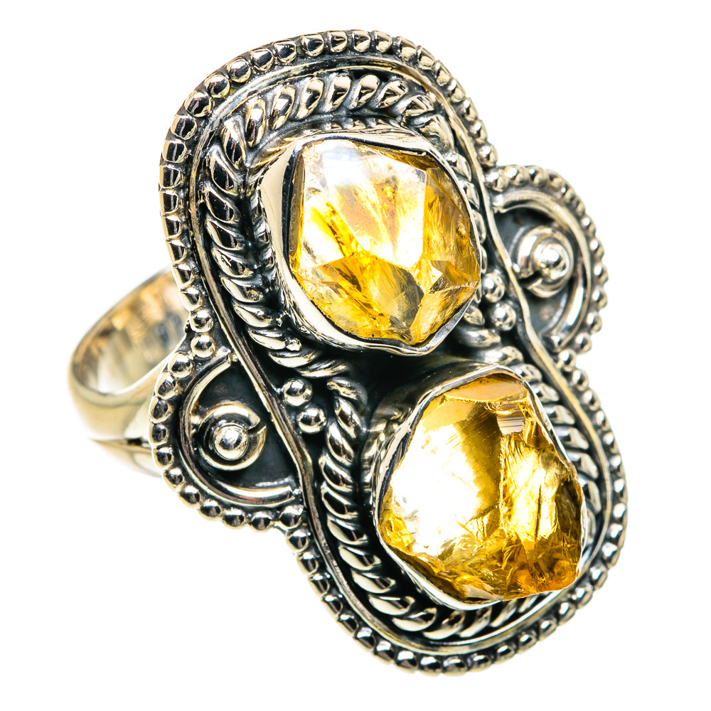 Citrine Rings handcrafted by Anasilvercos - RING79989