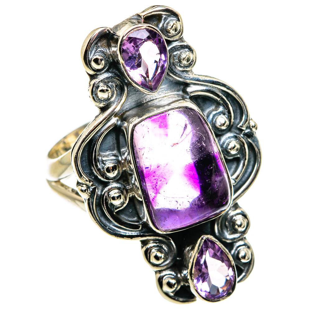 Amethyst Rings handcrafted by Anasilvercos - RING79994