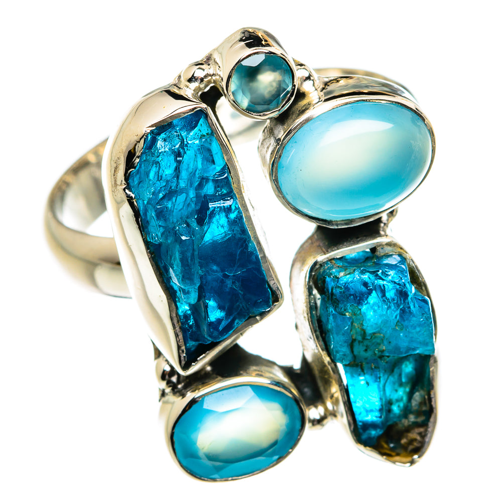 Apatite Rings handcrafted by Anasilvercos - RING80014