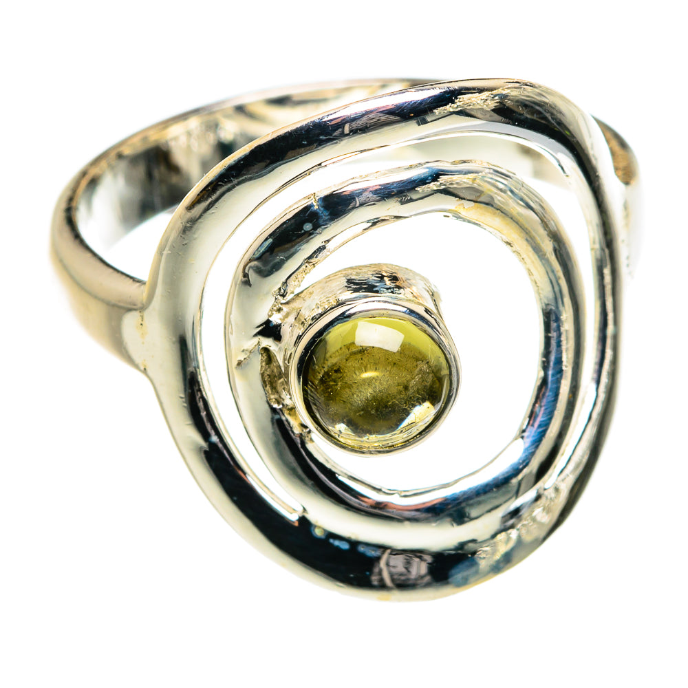 Peridot Rings handcrafted by Anasilvercos - RING80018