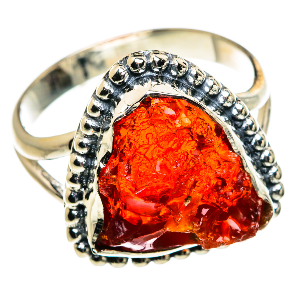 Garnet Rings handcrafted by Anasilvercos - RING80025