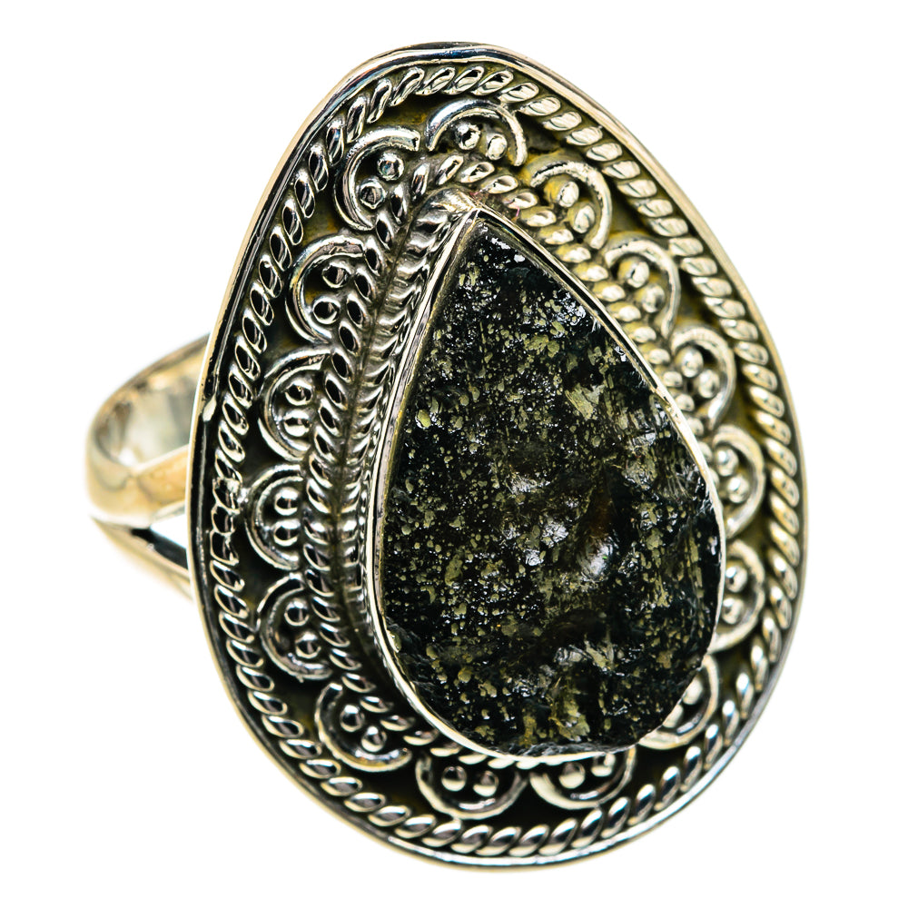 Tektite Rings handcrafted by Anasilvercos - RING80033