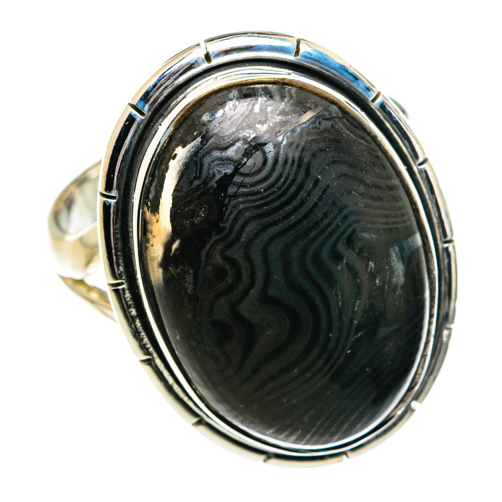 Psilomelane Rings handcrafted by Anasilvercos - RING80035 - Photo 2