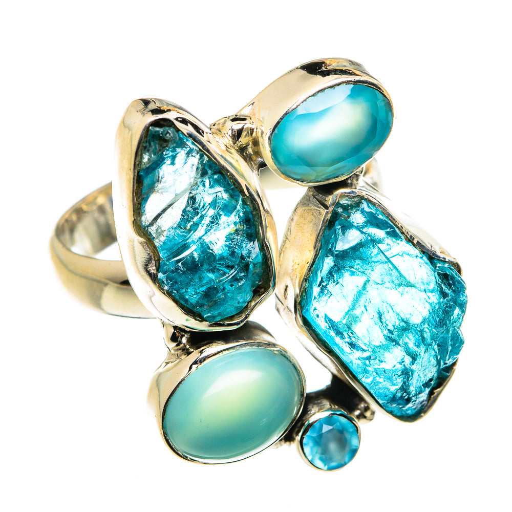 Apatite Rings handcrafted by Anasilvercos - RING80046