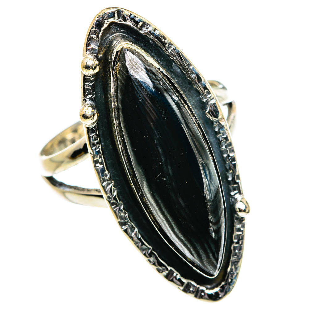 Psilomelane Rings handcrafted by Anasilvercos - RING80066
