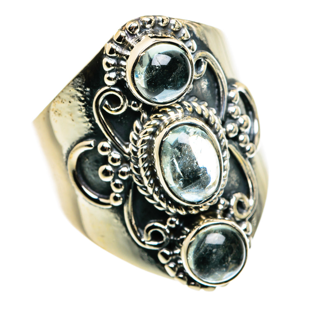 White Quartz Rings handcrafted by Anasilvercos - RING80075