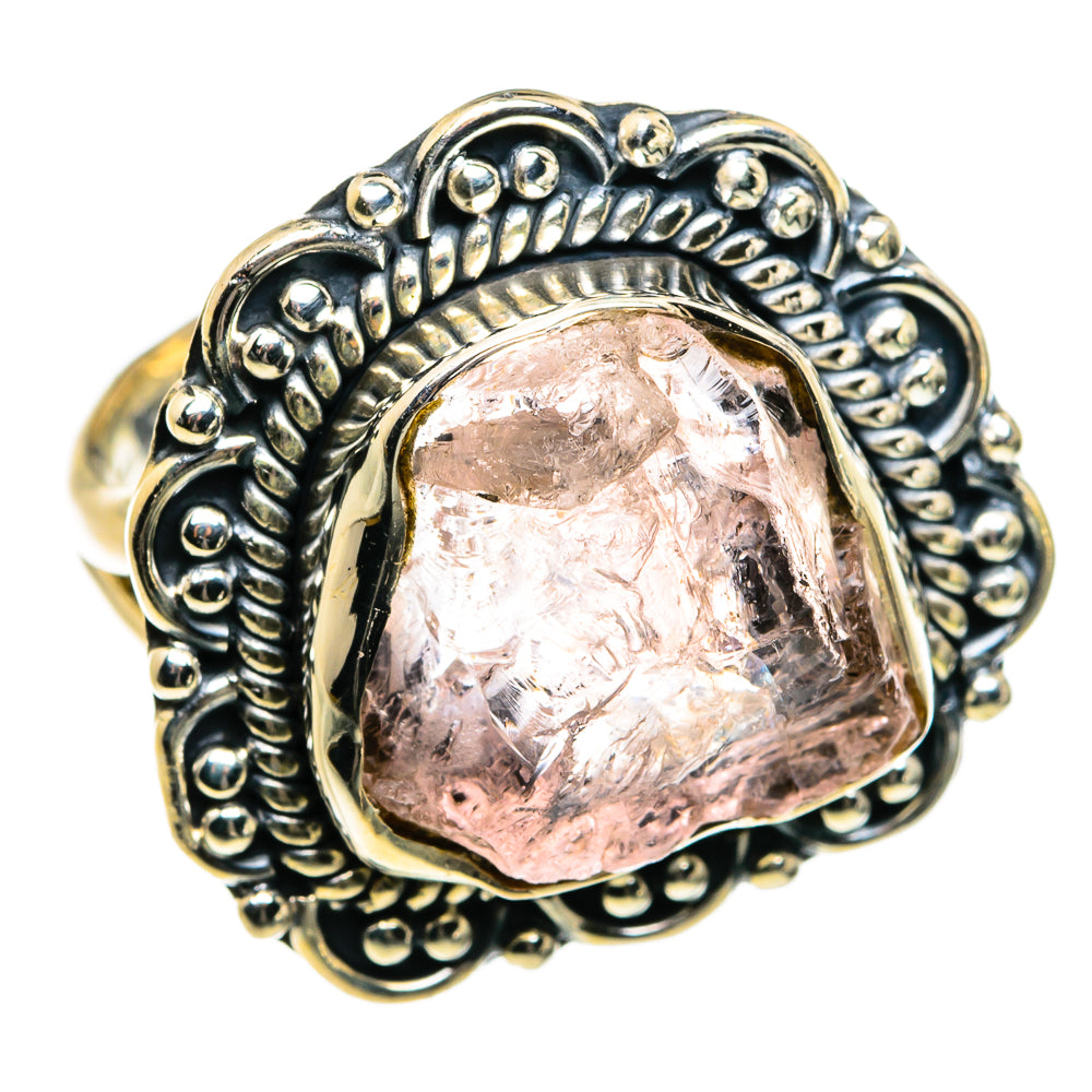 Rose Quartz Rings handcrafted by Anasilvercos - RING80091 - Photo 2
