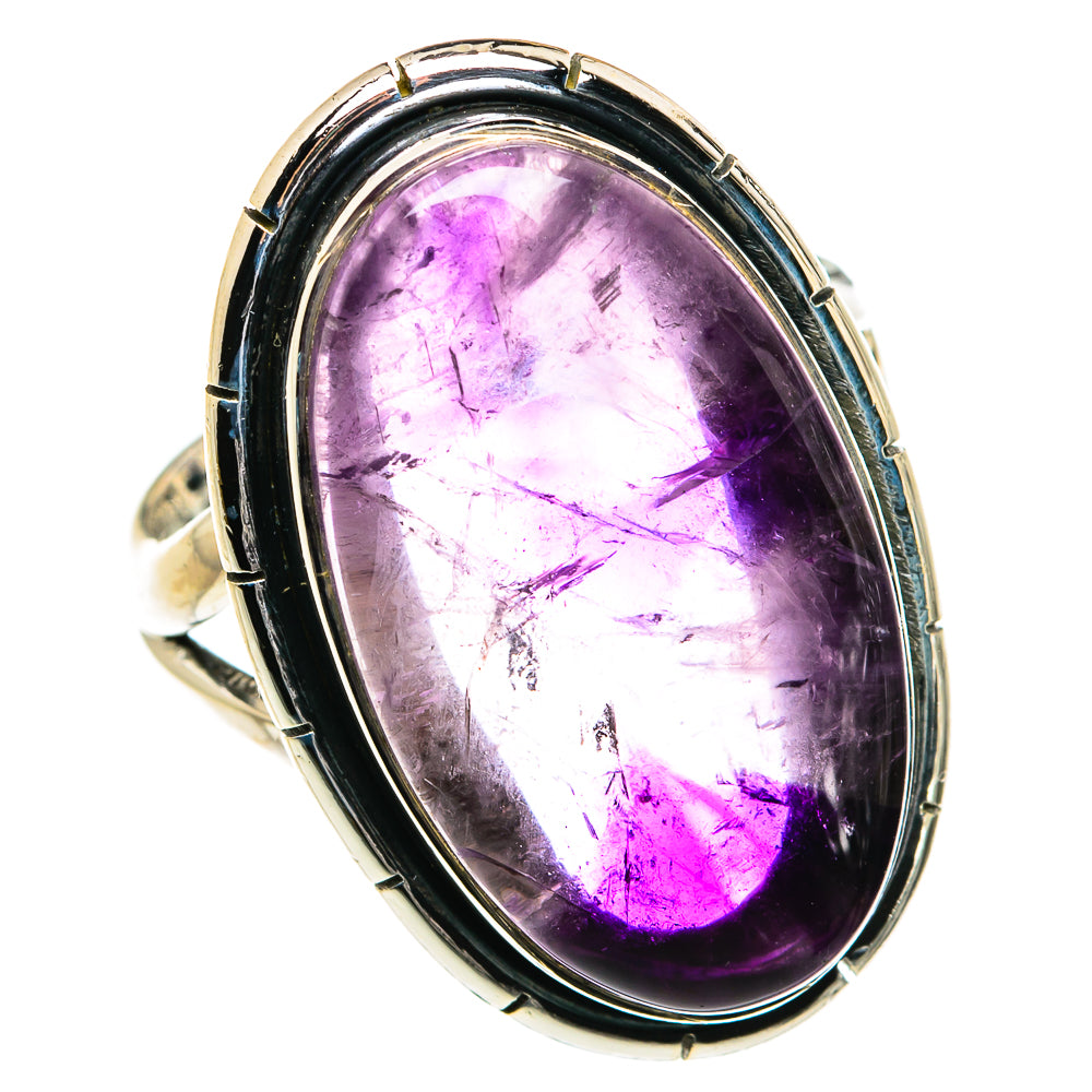 Amethyst Rings handcrafted by Anasilvercos - RING80096