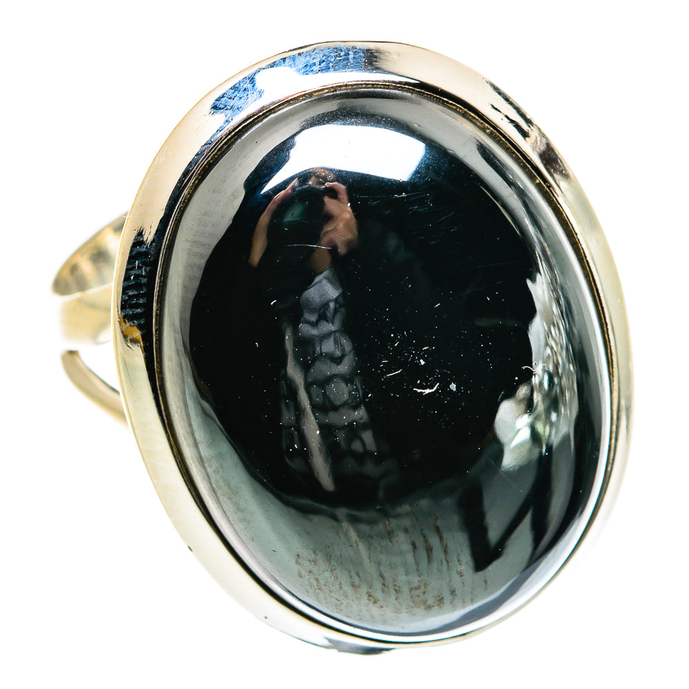 Hematite Rings handcrafted by Anasilvercos - RING80107