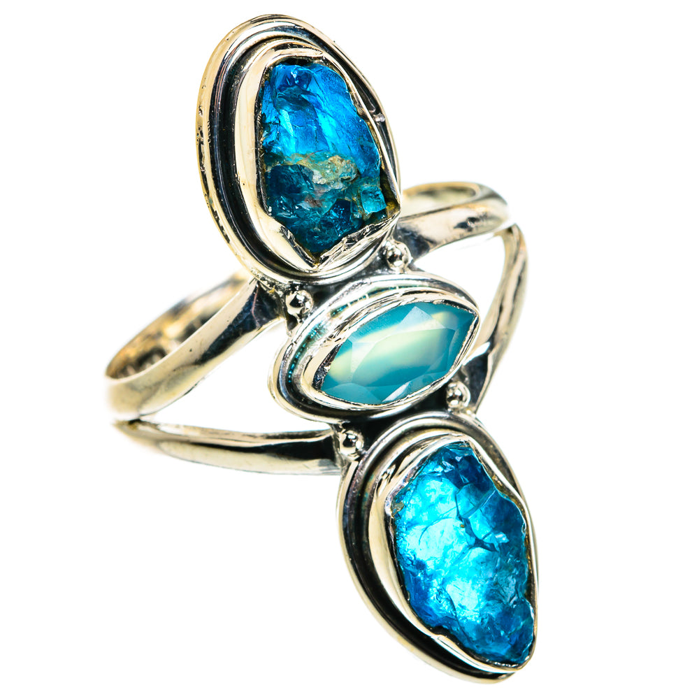Apatite Rings handcrafted by Anasilvercos - RING80110