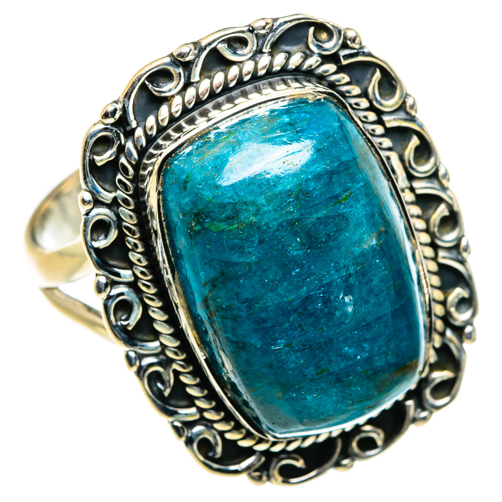Apatite Rings handcrafted by Anasilvercos - RING80114