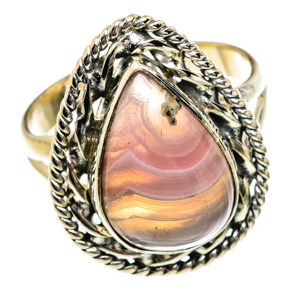 Botswana Agate Rings handcrafted by Anasilvercos - RING80180