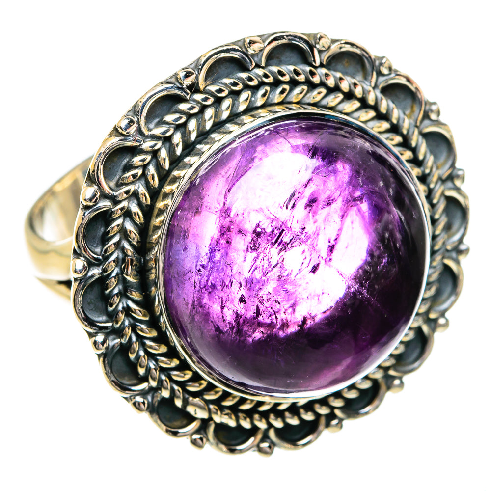 Amethyst Rings handcrafted by Anasilvercos - RING80217