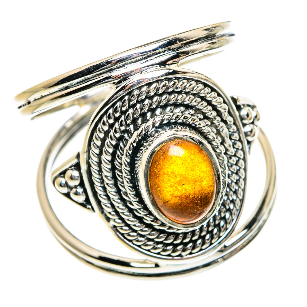 Baltic Amber Rings handcrafted by Anasilvercos - RING80235
