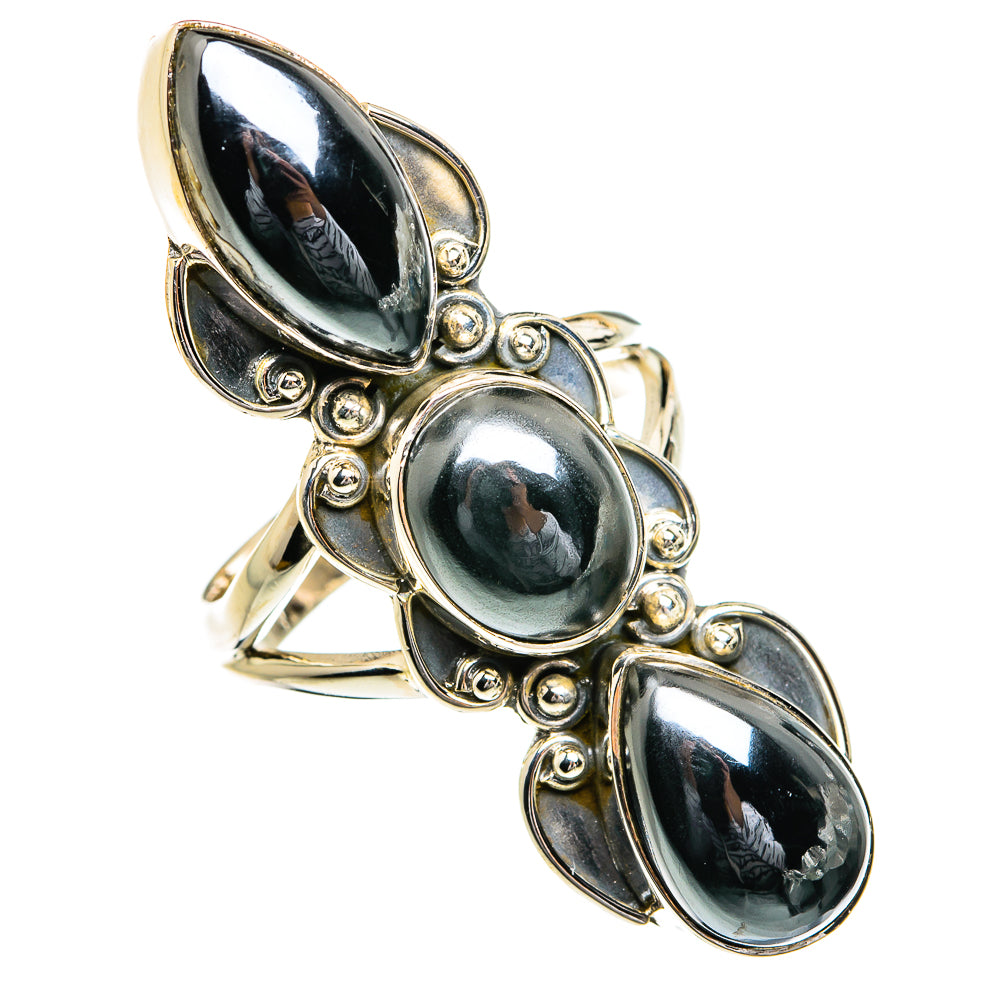Hematite Rings handcrafted by Anasilvercos - RING80270