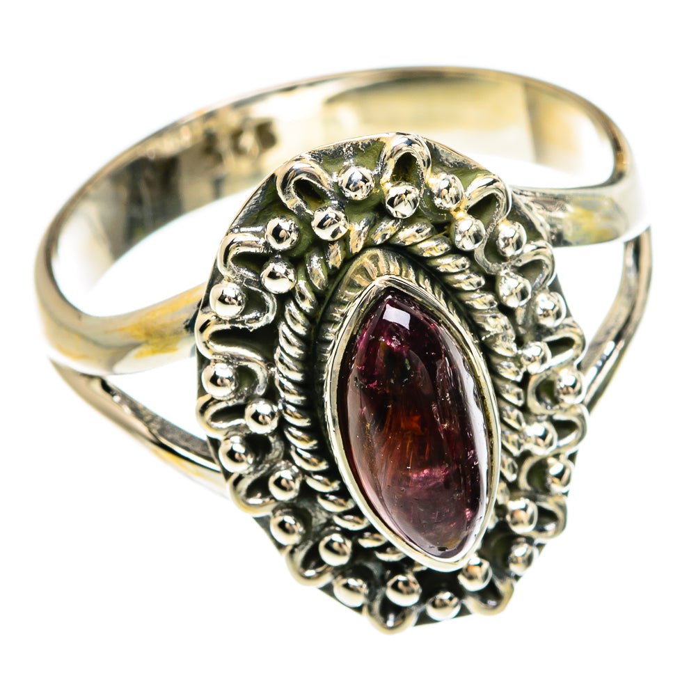 Garnet Rings handcrafted by Anasilvercos - RING80290