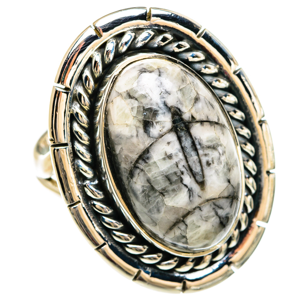 Orthoceras Fossil Rings handcrafted by Anasilvercos - RING80302 - Photo 2