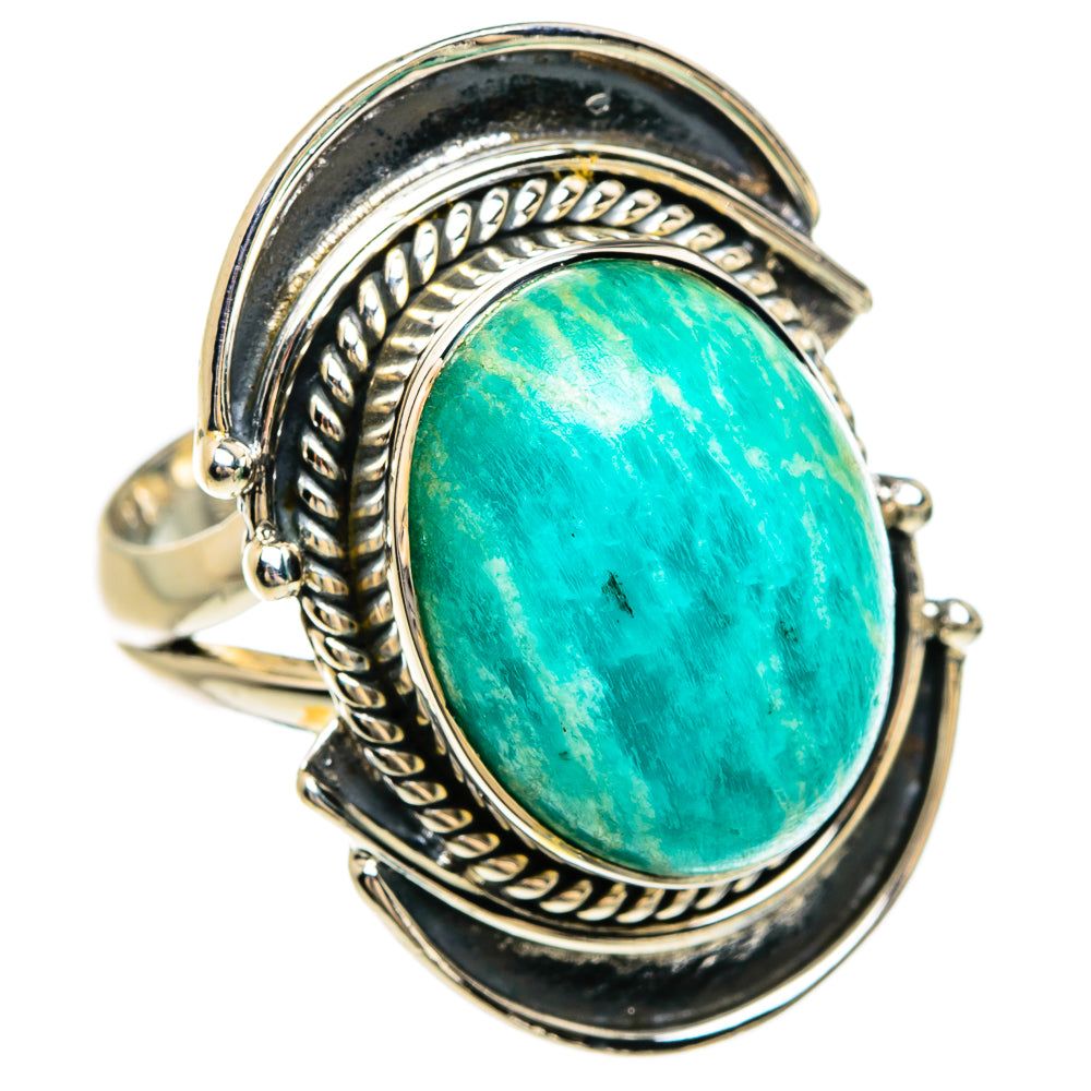 Amazonite Rings handcrafted by Anasilvercos - RING80312